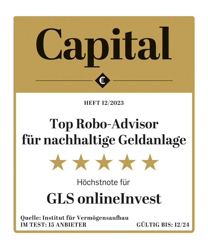 Top Robo-Advisor für nachhaltige Geldanlage vom Capital Magazin