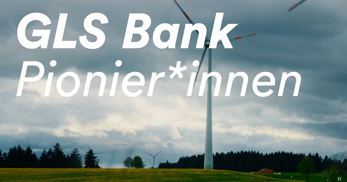 GLS Pionier*innen: Windrad im Windpark Gnannenweiler