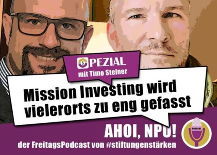 Mehr lesen zu „Mission Investing: GLS Stiftungsexperte im Podcast“