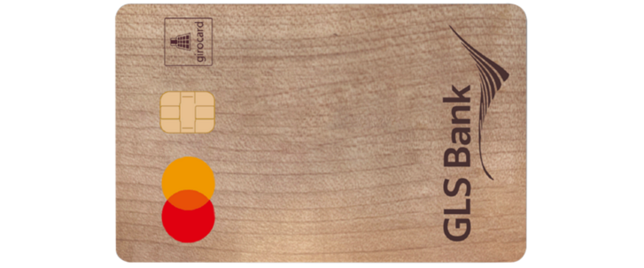 GLS BankCard aus Holz