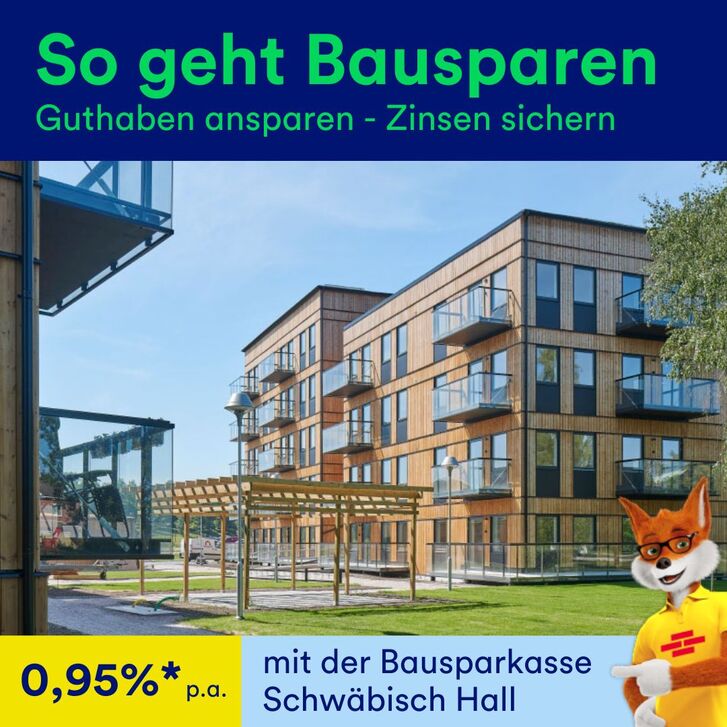 So geht Bausparen - Guthaben ansparen - günstiges Darlehen sichern