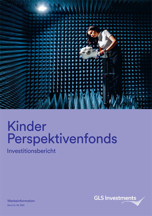 Titelblatt des Investitionsberichts zum Kinder Perspktivenfonds