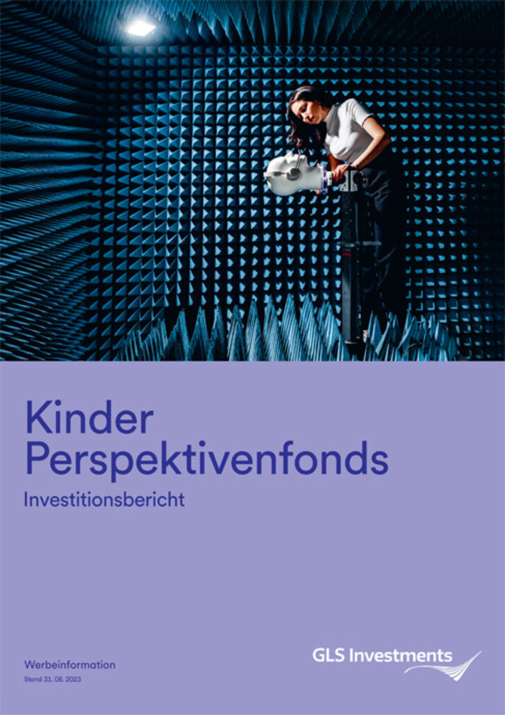 Titel Investitionsbericht Kinder-Perspektivenfonds