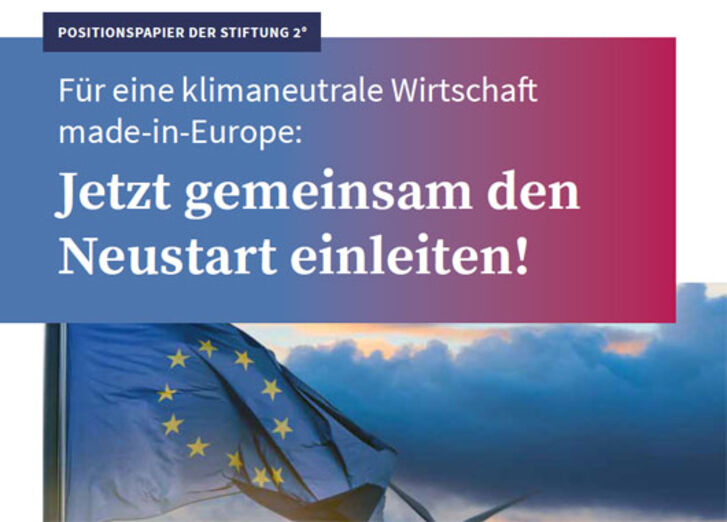 Mehr lesen zu „Stiftung 2° für klimaneutralen Neustart der Wirtschaft“