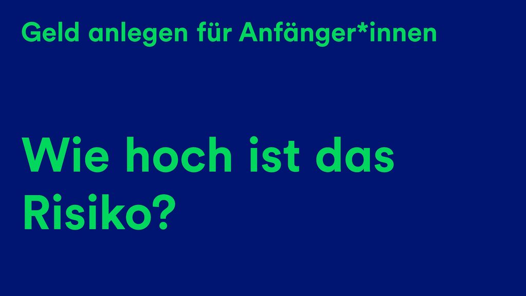 Wie hoch ist das Risiko?