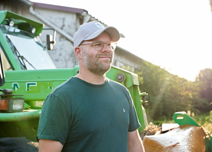 GLS Kunde Johann Geerdes vom Beerfelder Hof