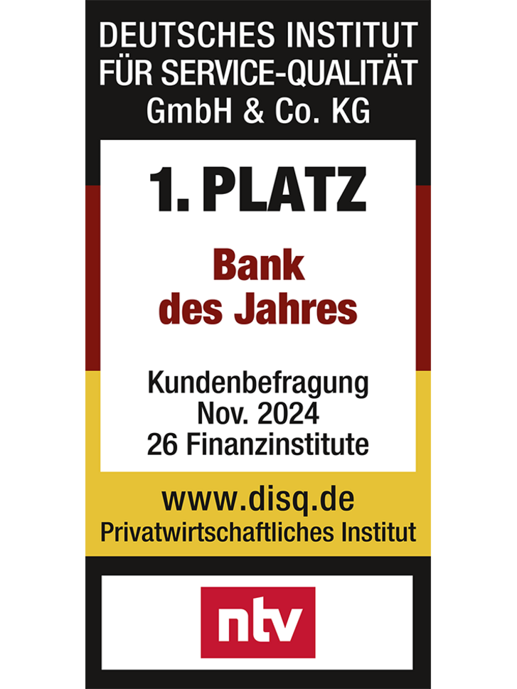 Bank des Jahres NTV 2024