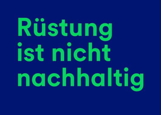 Keine militärische Zeitenwende unter ESG-Label